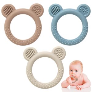 Eascrozn Silicone Teething Toys for Babies