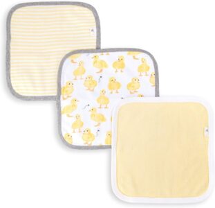 Burt's Bees Baby Organic Cotton Washcloths - 3 Pack