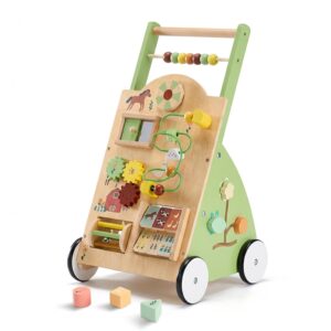 DUMOS Wooden Baby Push Walker | 1 Stop Baby