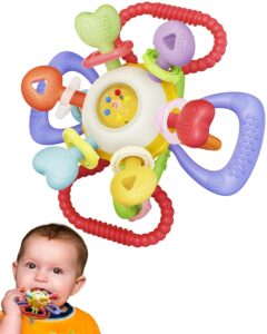 Baby Montessori Teething Toy – Safe BPA-Free Silicone