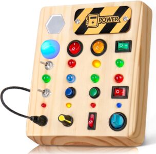 Montessori Busy Board for Toddlers