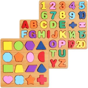 Wooden Alphabet Puzzle Set