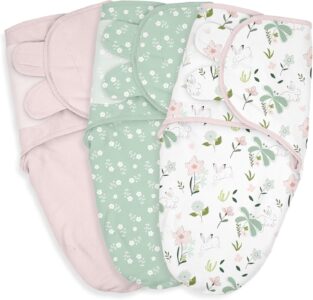 Organic Cotton Swaddle Sleep Sack 3 Pack
