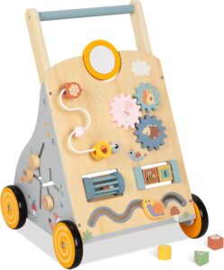 Wooden Adjustable Baby Walker
