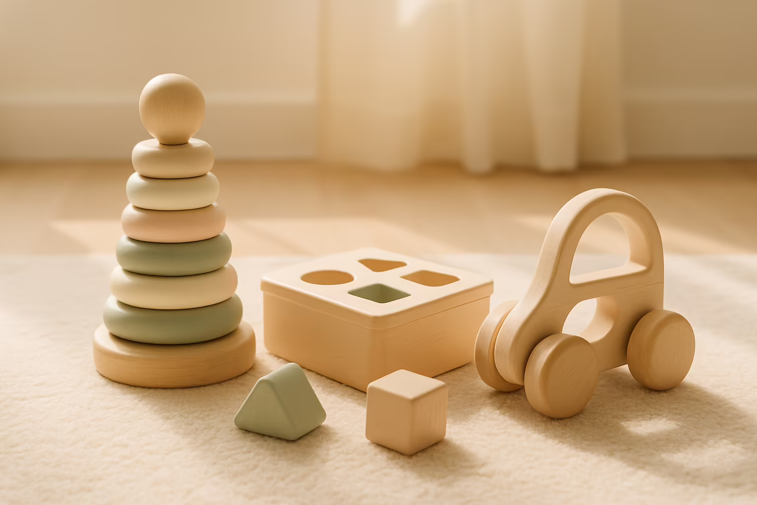 wooden toys for 1 year old