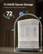 HAUTURE 6-in-1 Baby Bottle Sterilizer and Dryer, 10-Bottle Capacity