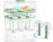Momcozy 3-Layer Bottle Sterilizer and Dryer with HEPA Filter, Pump-Part Mode